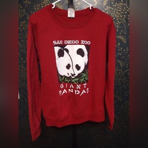 Vintage San Diego Zoo Giant Panda Crewneck Sweatshirt